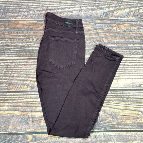 PAIGE Women's Verdugo Ultra Skinny‎ Beet/Burgundy Soft Jean Size 26 EUC Fall - Picture 1 of 10